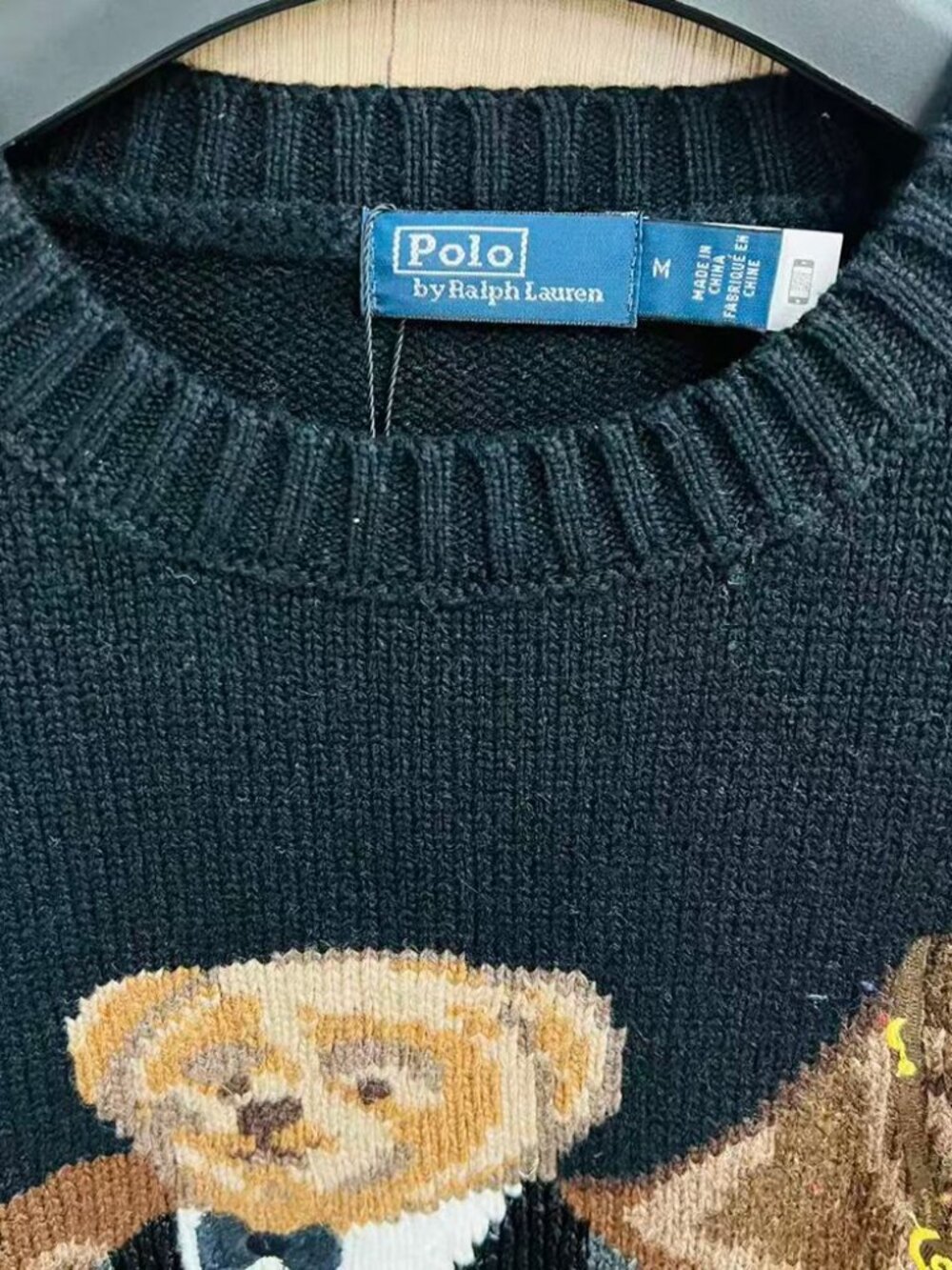 Polo Ralph Lauren Bear & Horse Wool Sweater - Picture 4 of 8